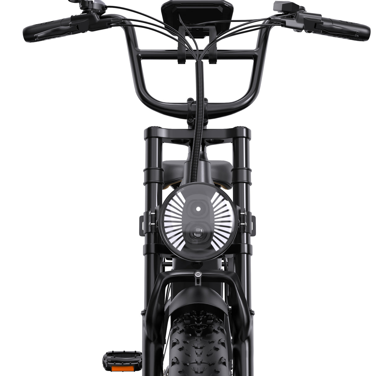 ONESPORT OT08PRO 20“ Vollgefedertes Fat Tire Elektrofahrrad 500W Motor 48V 18Ah*2 Dual Batterie