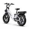 ONESPORT OT08PRO 20“ Vollgefedertes Fat Tire Elektrofahrrad 500W Motor 48V 18Ah*2 Dual Batterie