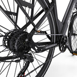 ONESPORT OT12 27.5" Stadt-Elektrofahrrad 250W Motor 36V 13Ah Batterie App-Unterstützung