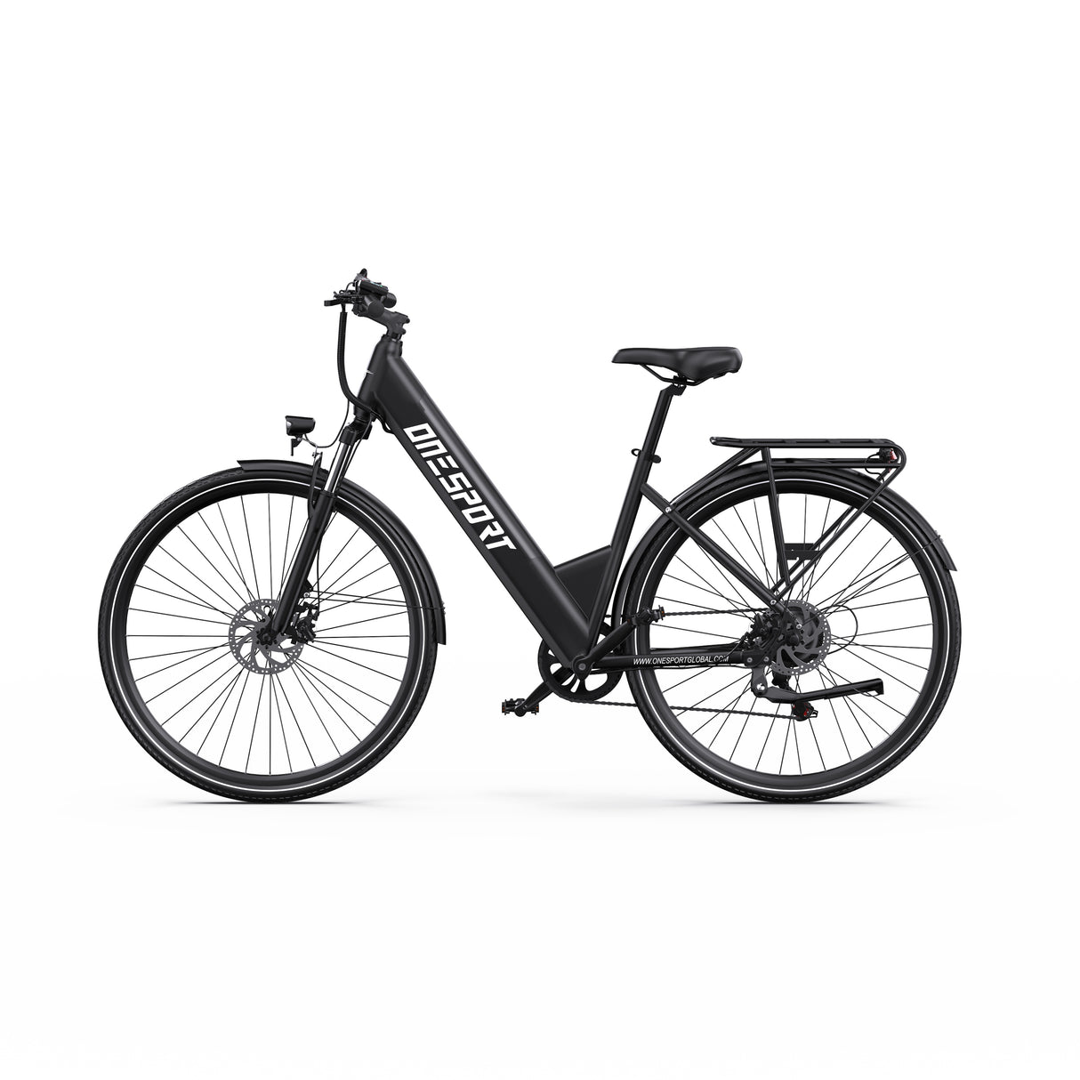 ONESPORT OT12 27.5" Stadt-Elektrofahrrad 250W Motor 36V 13Ah Batterie App-Unterstützung