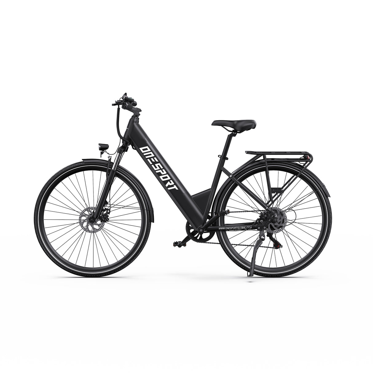 ONESPORT OT12 27.5" Stadt-Elektrofahrrad 250W Motor 36V 13Ah Batterie App-Unterstützung