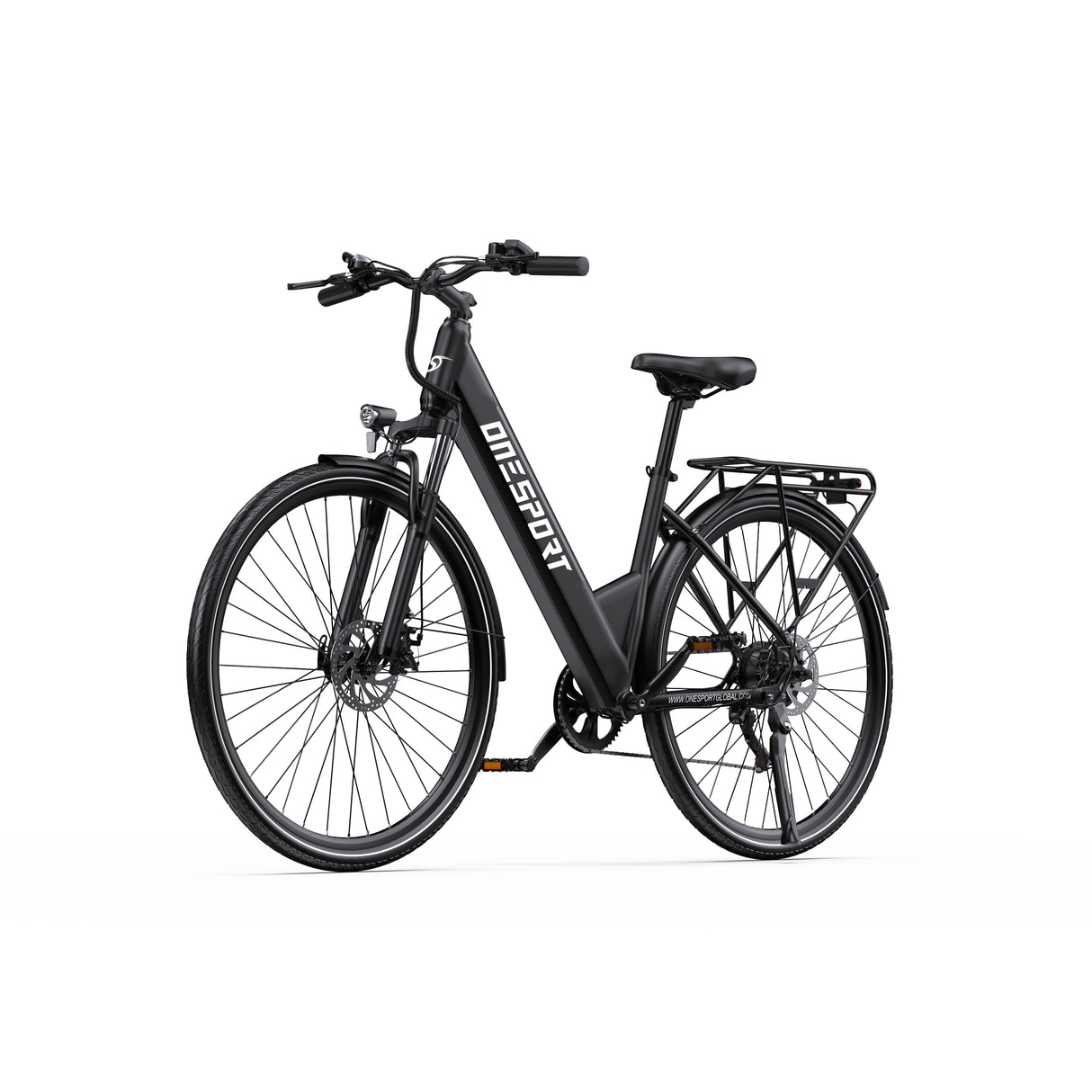 ONESPORT OT12 27.5" Stadt-Elektrofahrrad 250W Motor 36V 13Ah Batterie App-Unterstützung