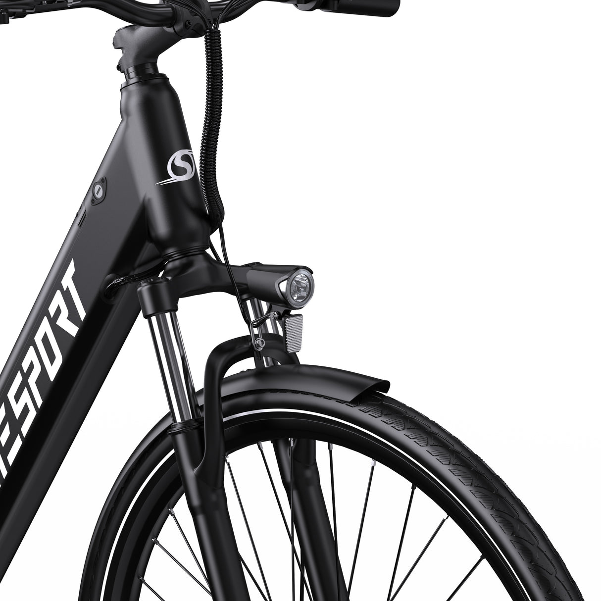 ONESPORT OT12 27.5" Stadt-Elektrofahrrad 250W Motor 36V 13Ah Batterie App-Unterstützung