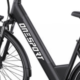 ONESPORT OT12 27.5" Stadt-Elektrofahrrad 250W Motor 36V 13Ah Batterie App-Unterstützung