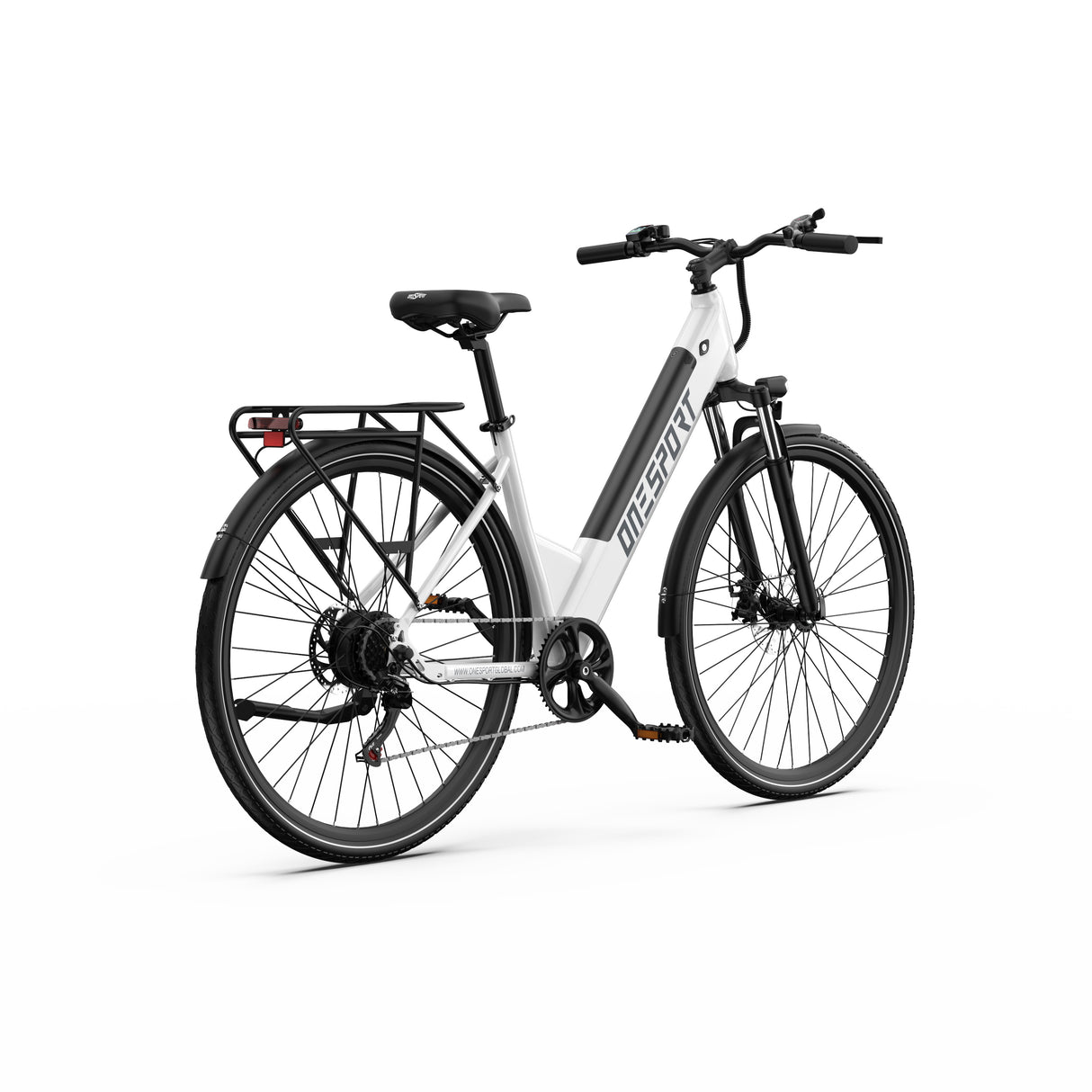 ONESPORT OT12 27.5" Stadt-Elektrofahrrad 250W Motor 36V 13Ah Batterie App-Unterstützung
