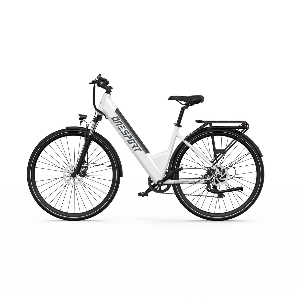 ONESPORT OT12 27.5" Stadt-Elektrofahrrad 250W Motor 36V 13Ah Batterie App-Unterstützung