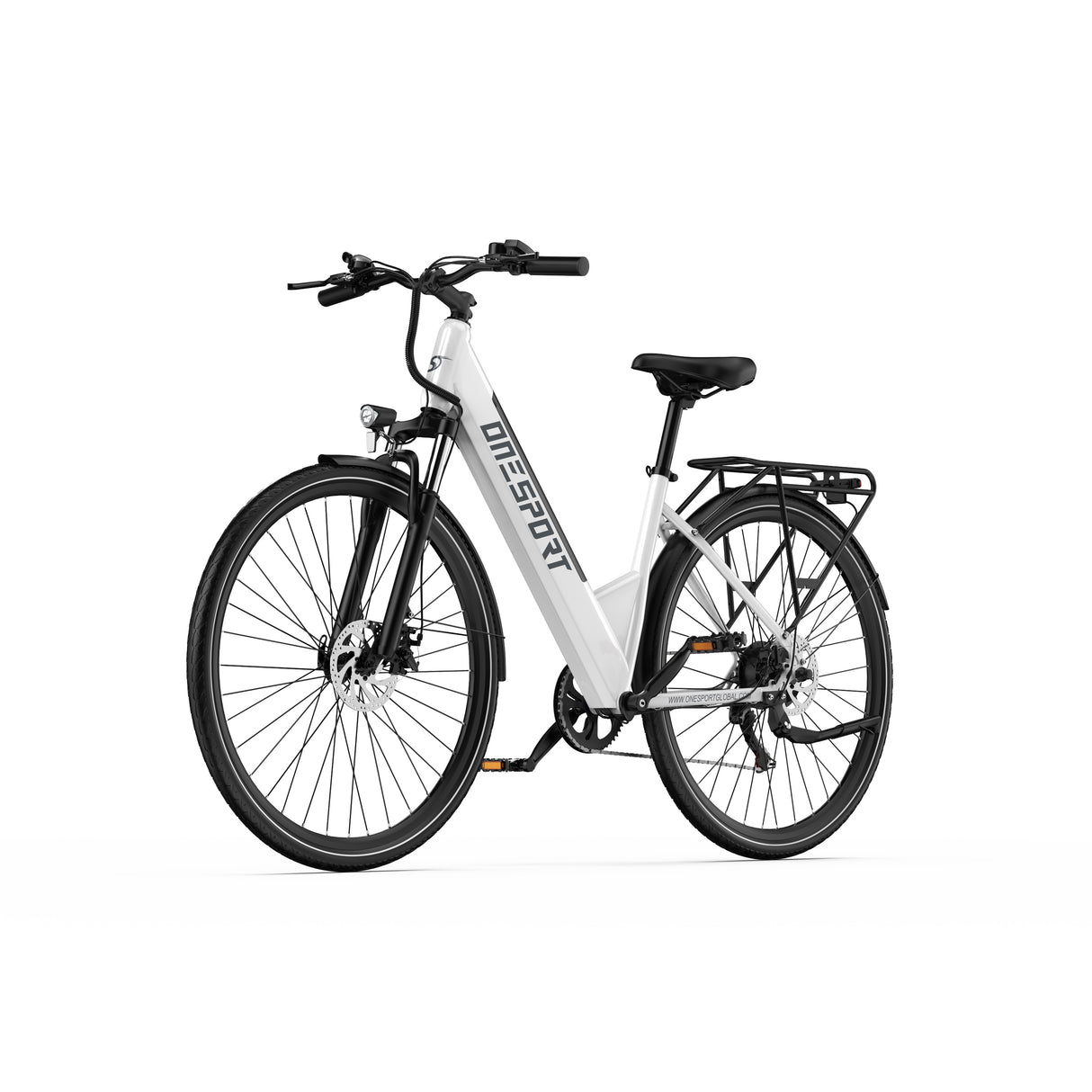 ONESPORT OT12 27.5" Stadt-Elektrofahrrad 250W Motor 36V 13Ah Batterie App-Unterstützung