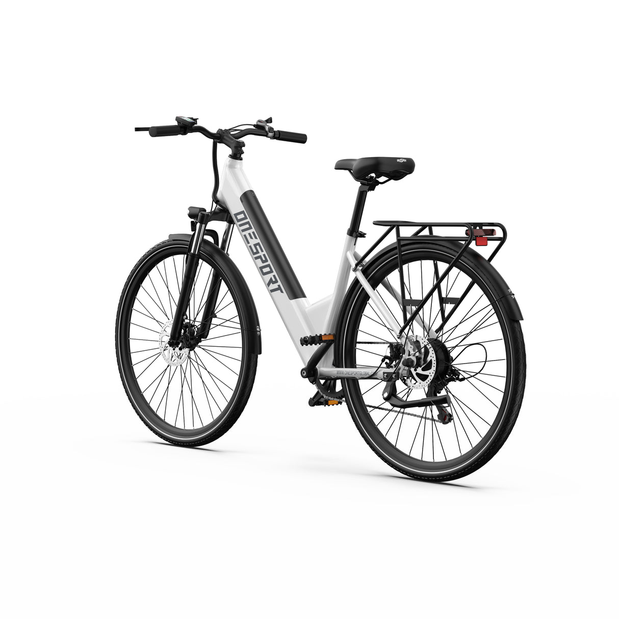 ONESPORT OT12 27.5" Stadt-Elektrofahrrad 250W Motor 36V 13Ah Batterie App-Unterstützung