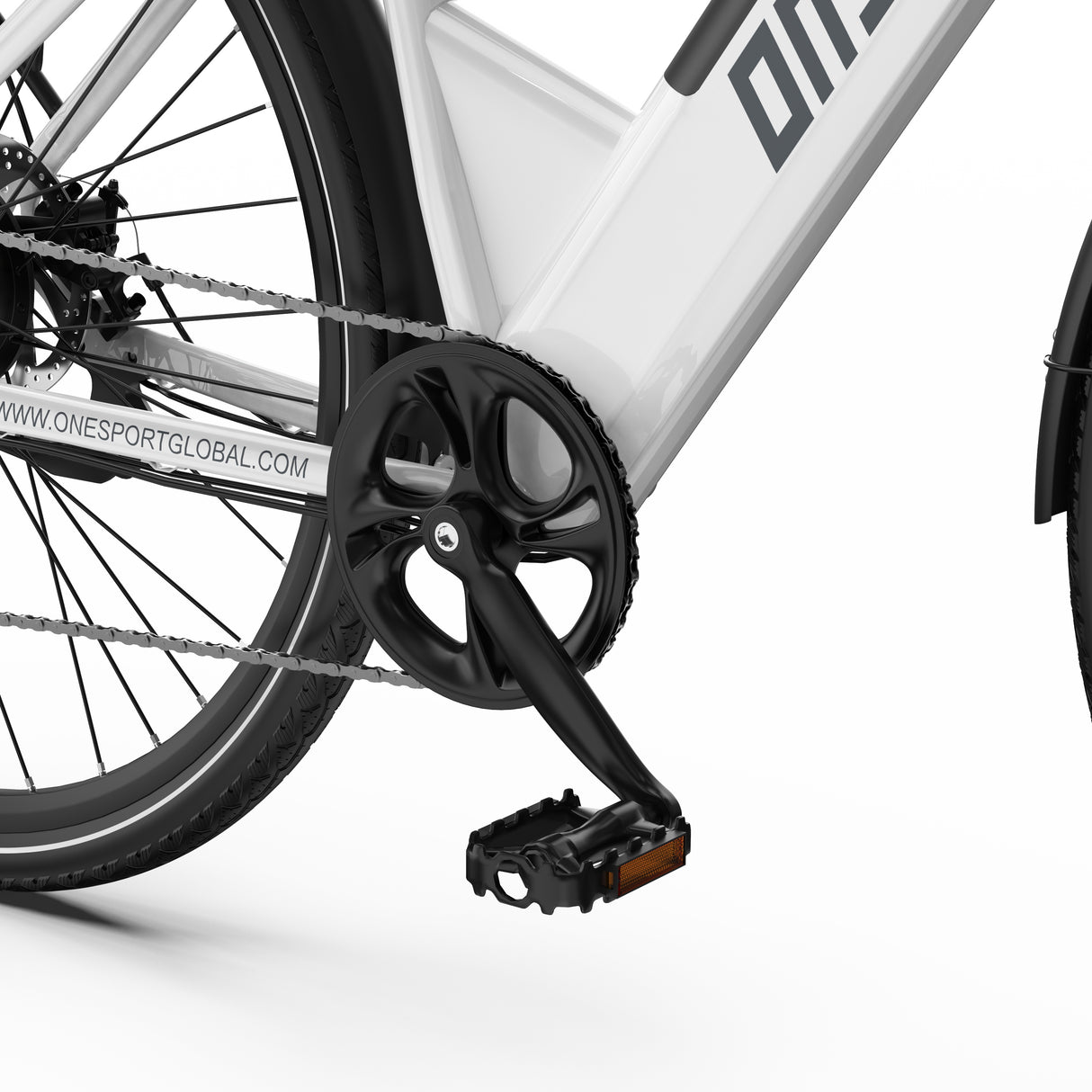 ONESPORT OT12 27.5" Stadt-Elektrofahrrad 250W Motor 36V 13Ah Batterie App-Unterstützung