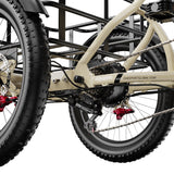 ONESPORT OT30 PRO 20" Klappbares E-Dreirad mit 3 Rädern | 500W Motor, 48V 18Ah Batterie