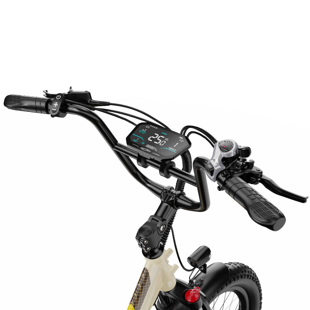 ONESPORT OT30 PRO 20" Klappbares E-Dreirad mit 3 Rädern | 500W Motor, 48V 18Ah Batterie