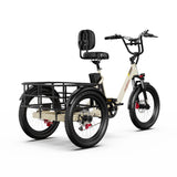 ONESPORT OT30 PRO 20" Klappbares E-Dreirad mit 3 Rädern | 500W Motor, 48V 18Ah Batterie