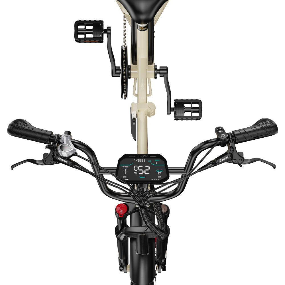 ONESPORT OT30 PRO 20" Klappbares E-Dreirad mit 3 Rädern | 500W Motor, 48V 18Ah Batterie