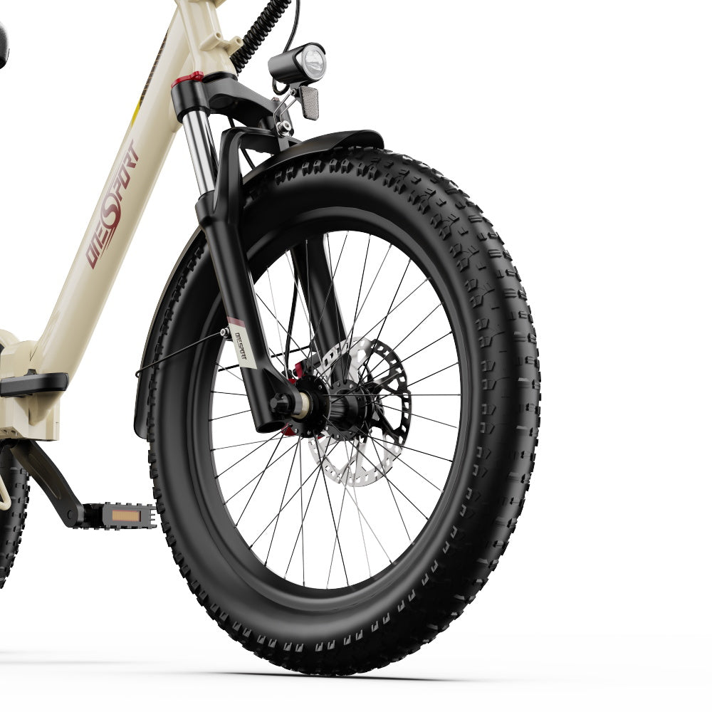 ONESPORT OT30 PRO 20" Klappbares E-Dreirad mit 3 Rädern | 500W Motor, 48V 18Ah Batterie