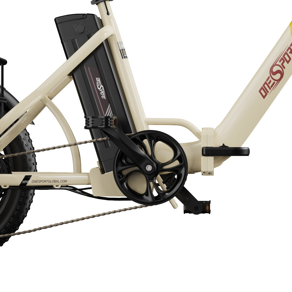ONESPORT OT30 PRO 20" Klappbares E-Dreirad mit 3 Rädern | 500W Motor, 48V 18Ah Batterie