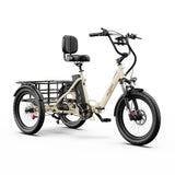 ONESPORT OT30 PRO 20" Klappbares E-Dreirad mit 3 Rädern | 500W Motor, 48V 18Ah Batterie