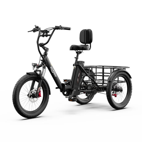 ONESPORT OT30 PRO 20" Klappbares E-Dreirad mit 3 Rädern | 500W Motor, 48V 18Ah Batterie