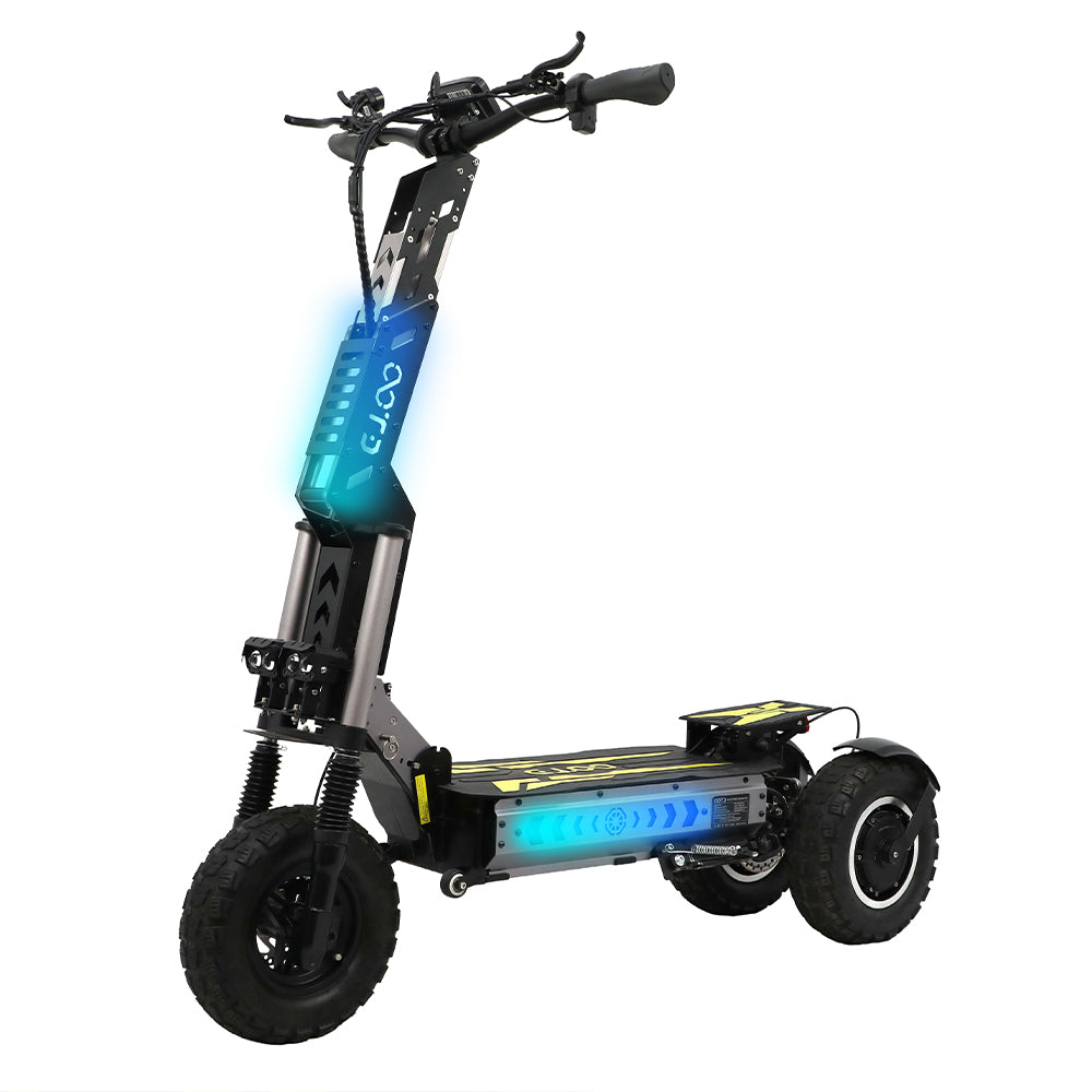 OOTD T30 13“ Gelände 3 Roller Elektroroller 2*1600W Doppelmotor 60V 31.2Ah Batterie