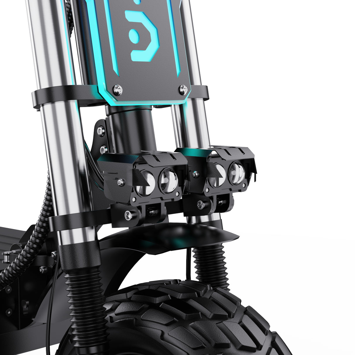 OOTD T90 13" All-Terrain 2-Rad Roller Elektro-Roller 2100W*2 Dual-Motoren 60V 31.2Ah Batterie