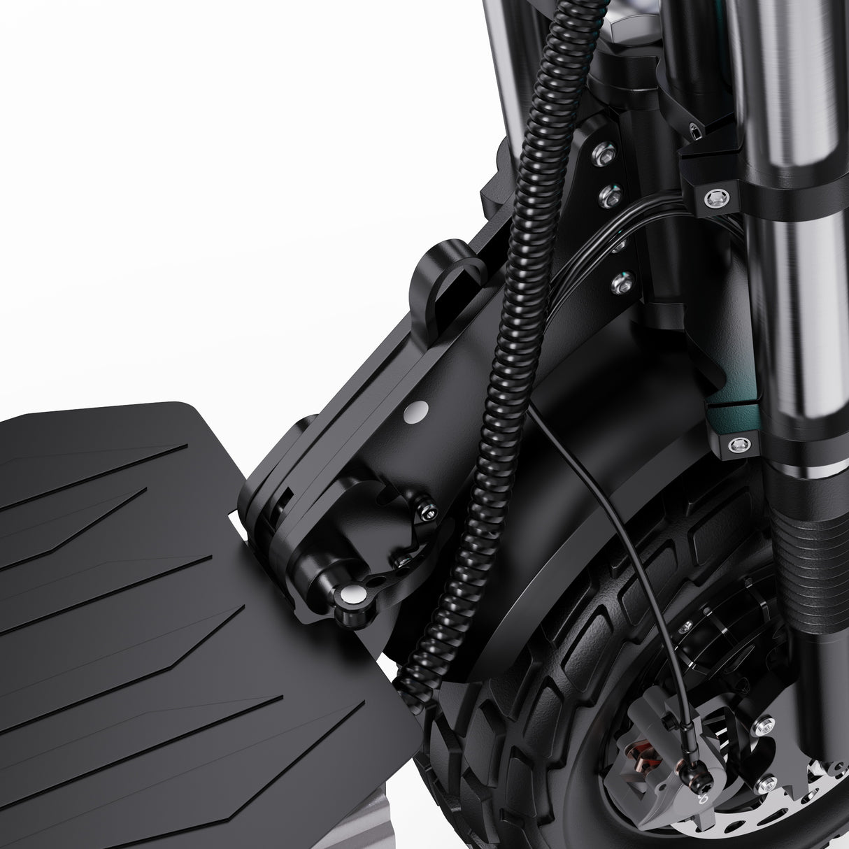 OOTD T90 13" All-Terrain 2-Rad Roller Elektro-Roller 2100W*2 Dual-Motoren 60V 31.2Ah Batterie