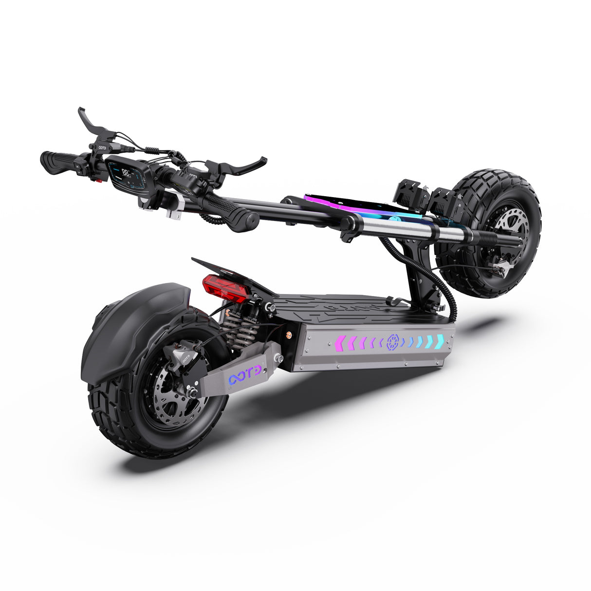 OOTD T90 13" All-Terrain 2-Rad Roller Elektro-Roller 2100W*2 Dual-Motoren 60V 31.2Ah Batterie
