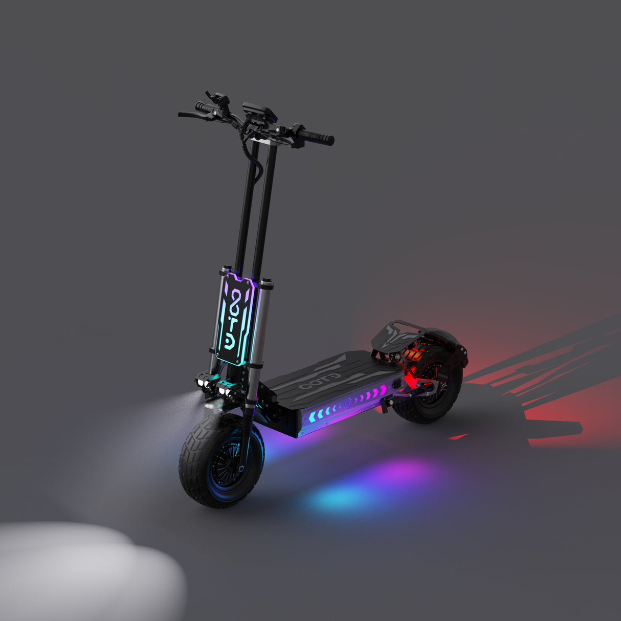 OOTD T90 13" All-Terrain 2-Rad Roller Elektro-Roller 2100W*2 Dual-Motoren 60V 31.2Ah Batterie