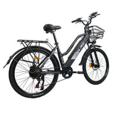 ORLMS CITY BIKE 26" Damen E Bike mit Tiefeinstieg 500W Motor 48V 15AH Batterie