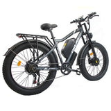 ORLMS MX500 26" Fat Tire Mountain Elektrofahrrad 2000W Doppelmotor 52V 25Ah Batterie