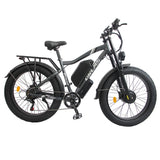 ORLMS MX500 26" Fat Tire Mountain Elektrofahrrad 2000W Doppelmotor 52V 25Ah Batterie