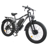 ORLMS MX500 26" Fat Tire Mountain Elektrofahrrad 2000W Doppelmotor 52V 25Ah Batterie