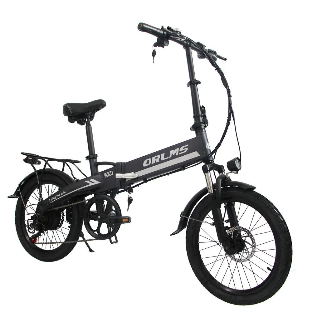 ORLMS S9 20" City Commuter Elektrofahrrad 500W Motor 48V 13Ah Batterie