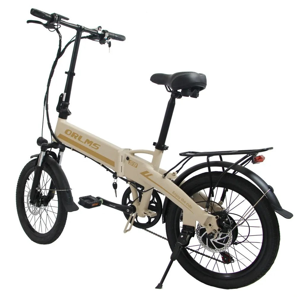 ORLMS S9 20" City Commuter Elektrofahrrad 500W Motor 48V 13Ah Batterie
