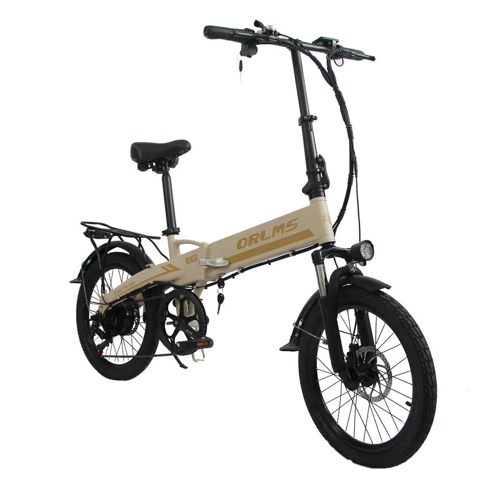 ORLMS S9 20" City Commuter Elektrofahrrad 500W Motor 48V 13Ah Batterie