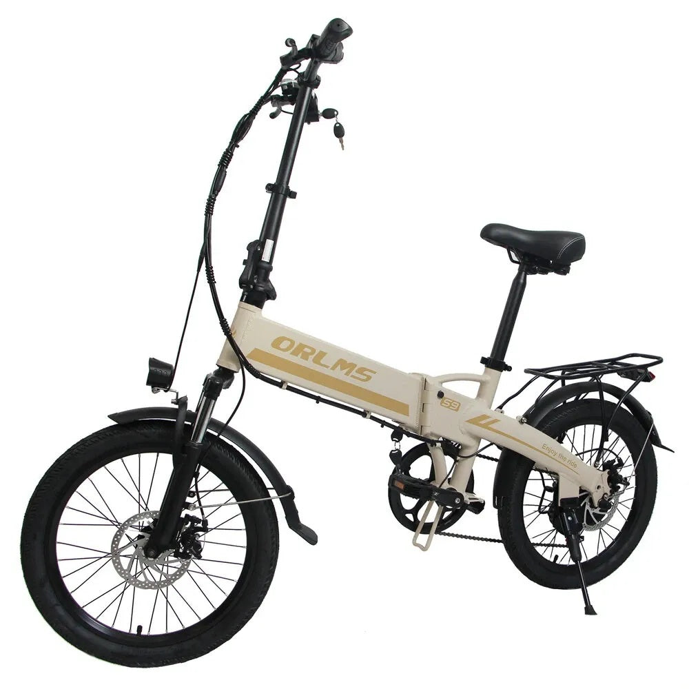 ORLMS S9 20" City Commuter Elektrofahrrad 500W Motor 48V 13Ah Batterie