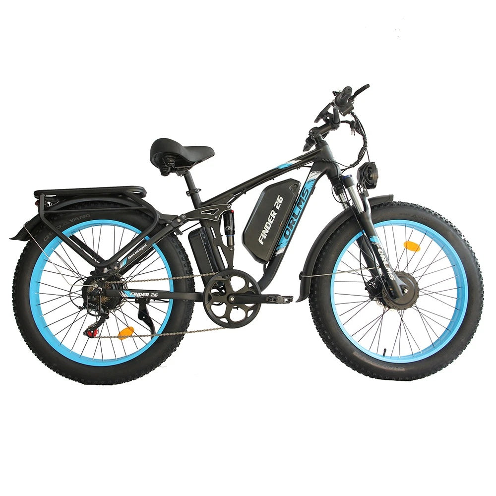 ORLMS V3 26" Elektro Mountainbike 2000W Doppelmotor 52V 25Ah Batterie