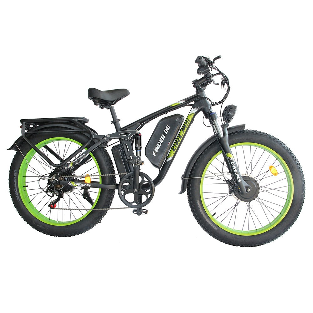 ORLMS V3 26" Elektro Mountainbike 2000W Doppelmotor 52V 25Ah Batterie