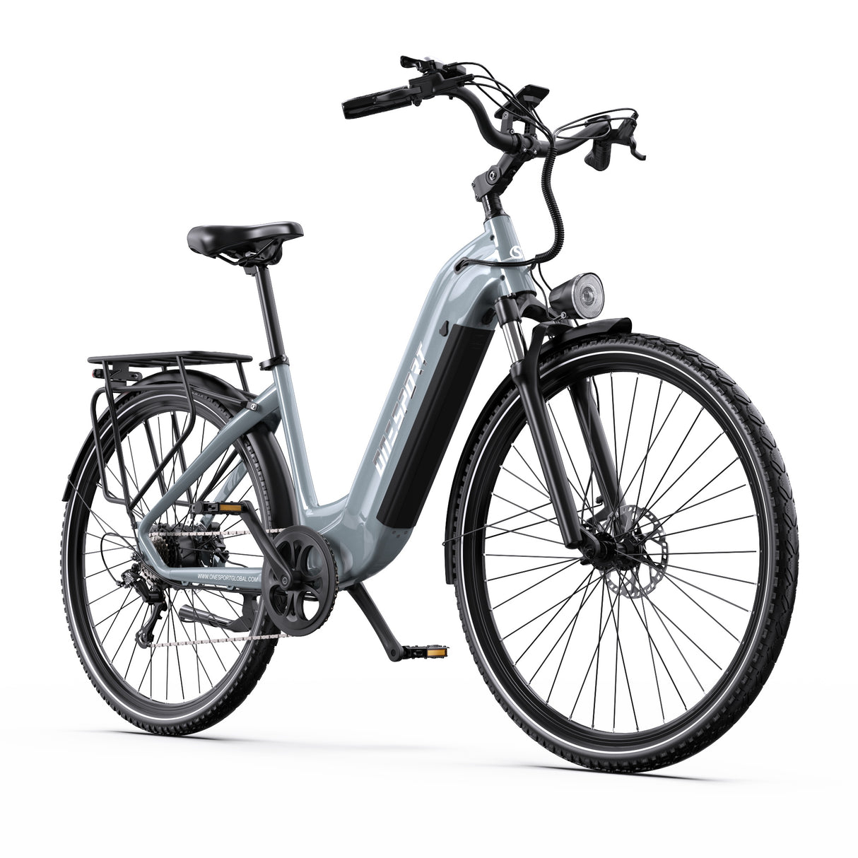 ONESPORT OT05 Pro 27.5" City-Elektrofahrrad 250W Motor 36V 22,5Ah Batterie App-Unterstützung