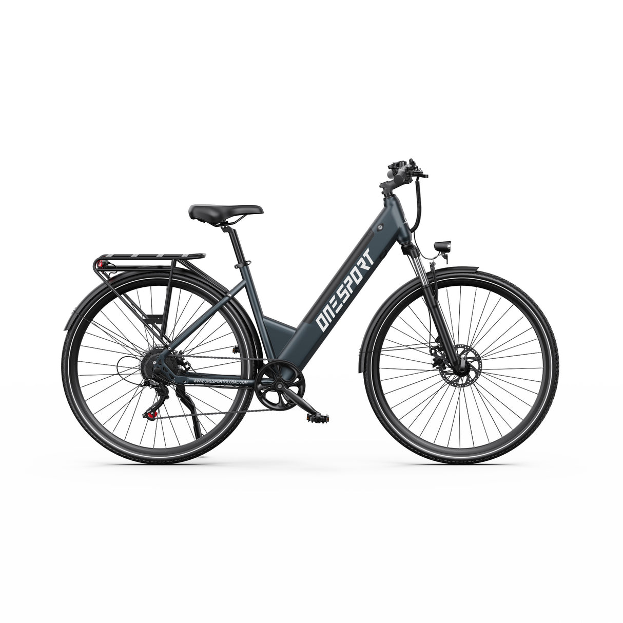 ONESPORT OT12 27.5" Stadt-Elektrofahrrad 250W Motor 36V 13Ah Batterie App-Unterstützung