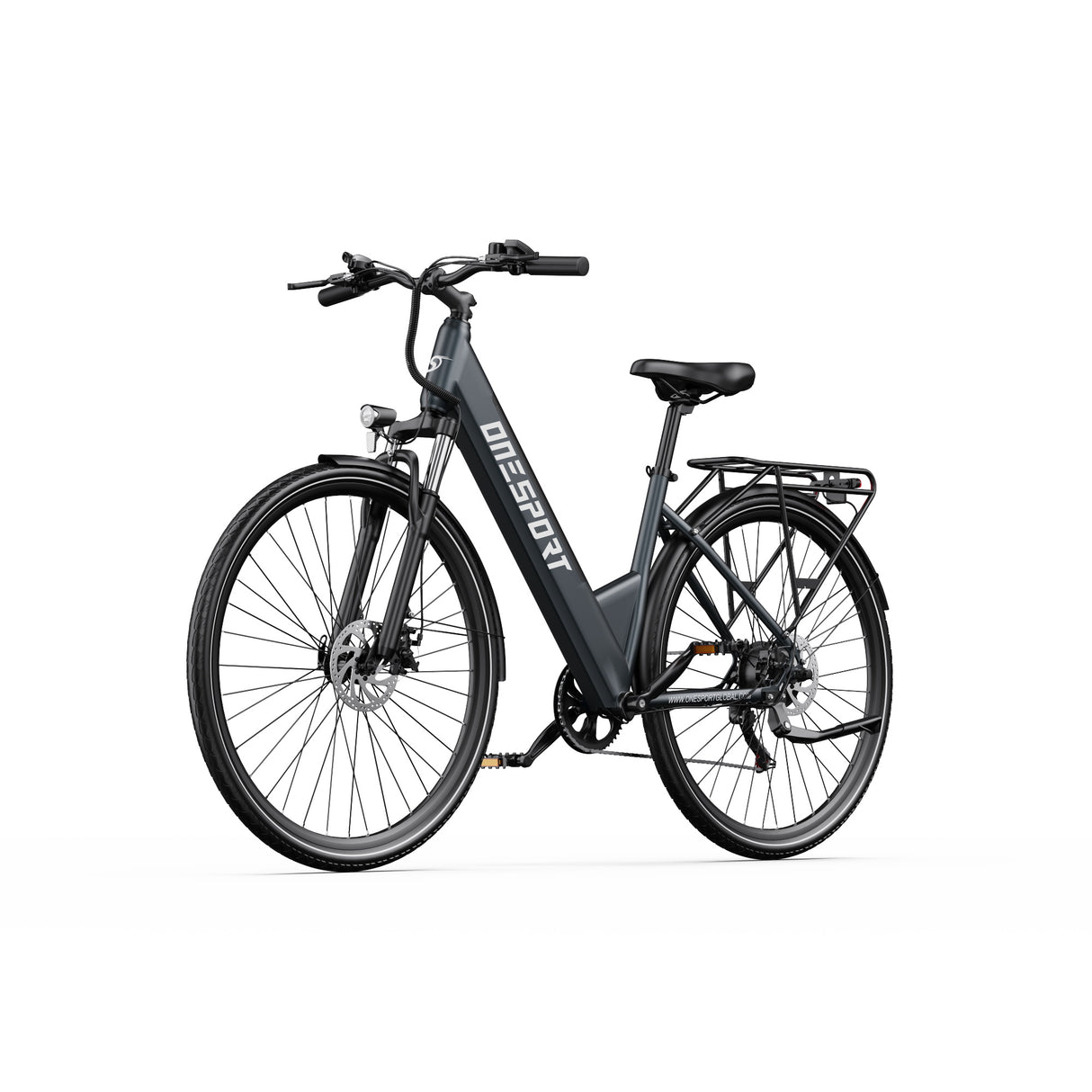 ONESPORT OT12 27.5" Stadt-Elektrofahrrad 250W Motor 36V 13Ah Batterie App-Unterstützung