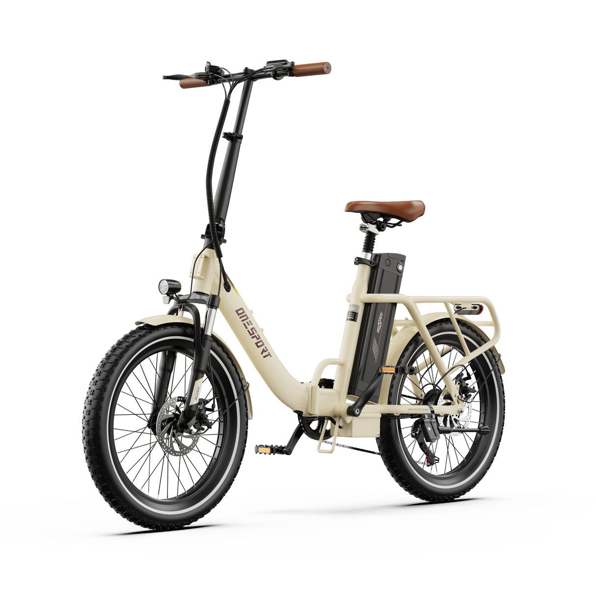 ONESPORT OT16-2 20" Elektrisches Pendler-Klapprad 250W Motor 48V 17Ah Batterie Unterstützung APP