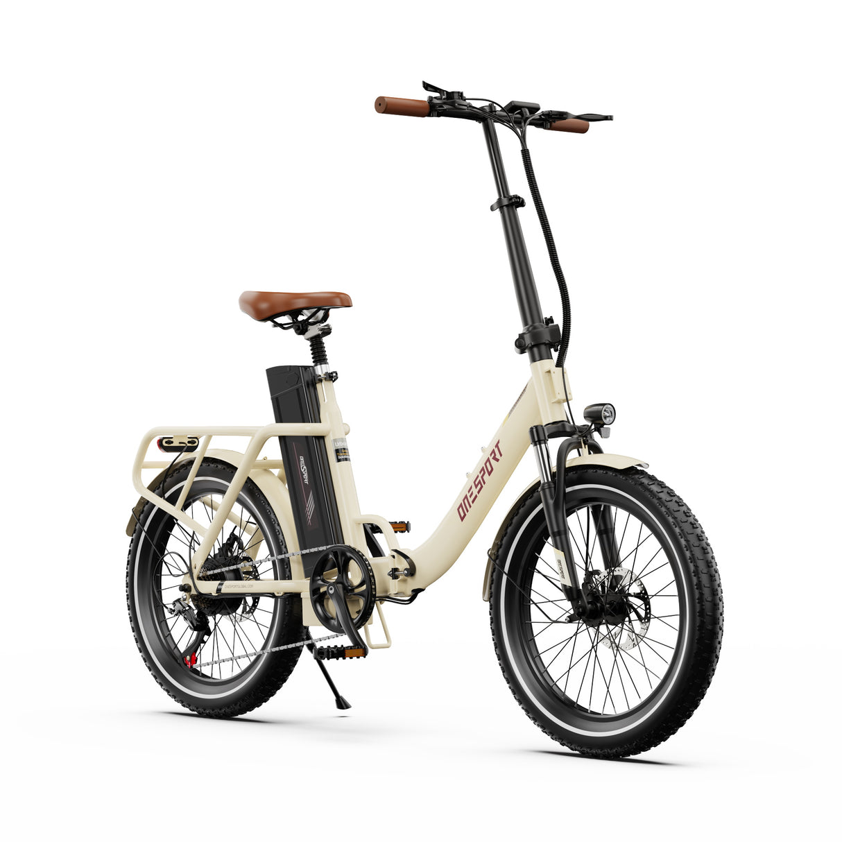 ONESPORT OT16-2 20" Elektrisches Pendler-Klapprad 250W Motor 48V 17Ah Batterie Unterstützung APP