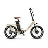 ONESPORT OT16-2 20" Elektrisches Pendler-Klapprad 250W Motor 48V 17Ah Batterie Unterstützung APP