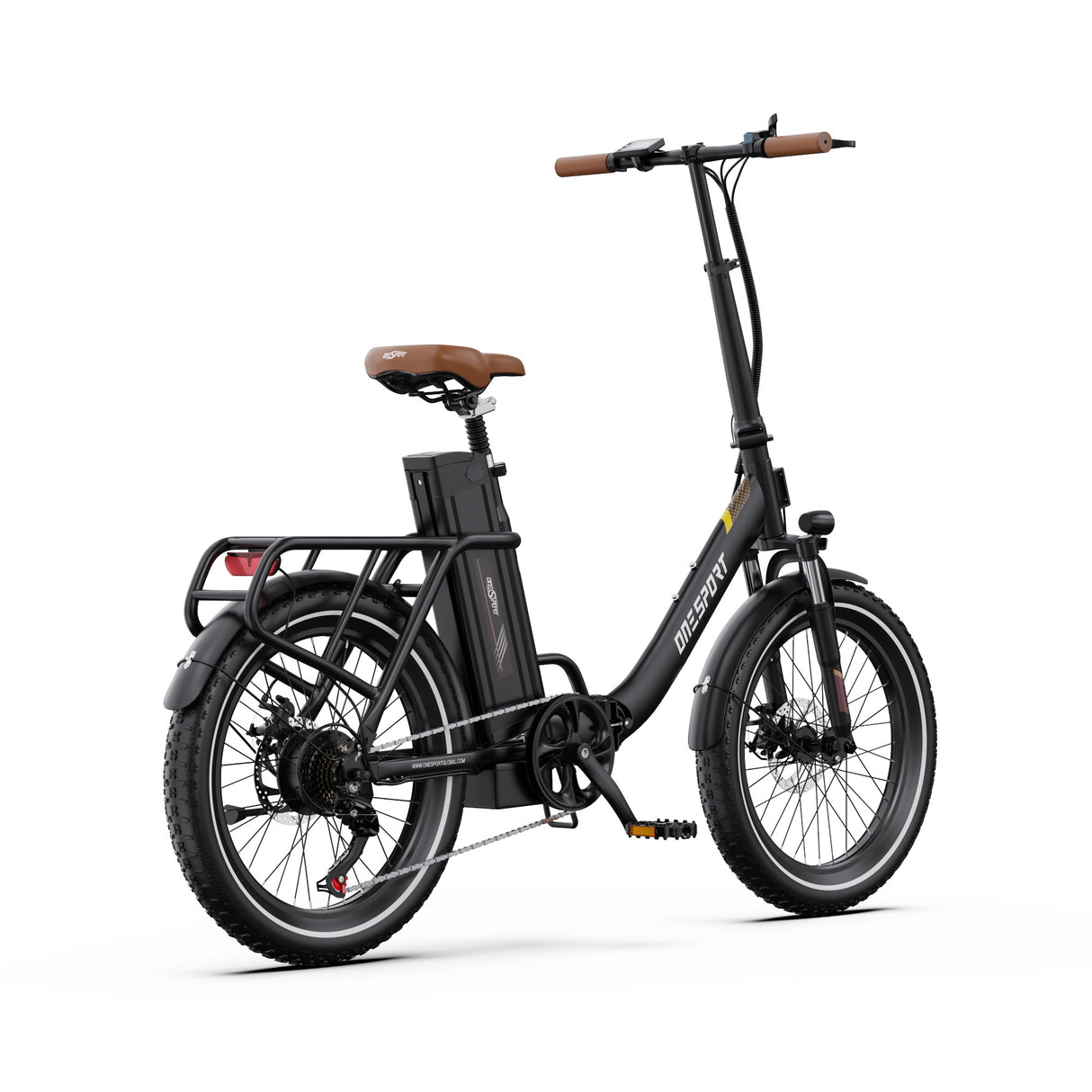 ONESPORT OT16-2 20" Elektrisches Pendler-Klapprad 250W Motor 48V 17Ah Batterie Unterstützung APP