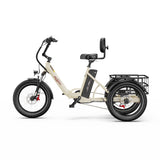 ONESPORT OT30 PRO 20" Klappbares E-Dreirad mit 3 Rädern | 500W Motor, 48V 18Ah Batterie