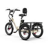 ONESPORT OT30 PRO 20" Klappbares E-Dreirad mit 3 Rädern | 500W Motor, 48V 18Ah Batterie