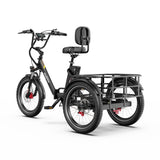 ONESPORT OT30 PRO 20" Klappbares E-Dreirad mit 3 Rädern | 500W Motor, 48V 18Ah Batterie