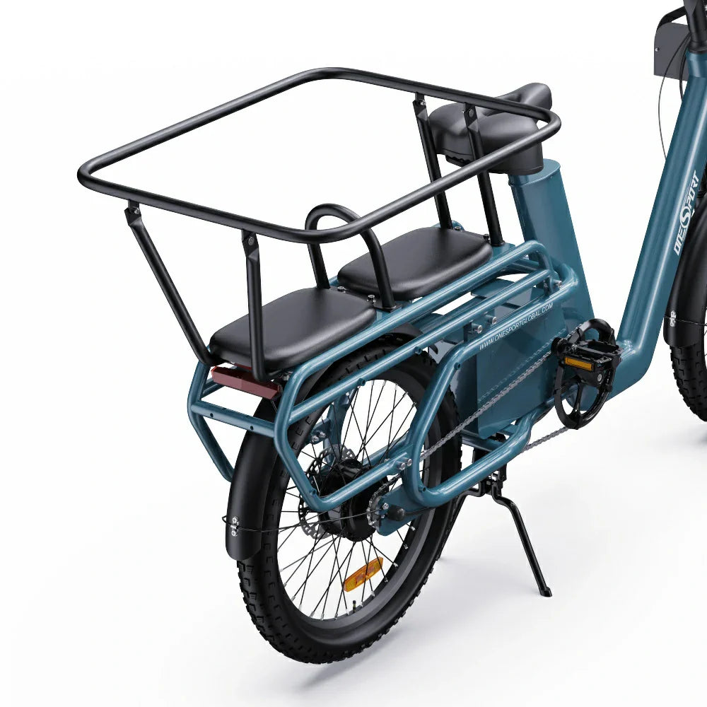 ONESPORT OT01 Cargo E-Bike Kindersitz hinten