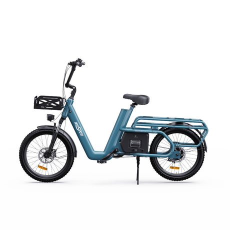 OneSport OT01 20" Step-Through Longtail Cargo Elektrofahrrad 650W Motor 48V 27Ah Batterie