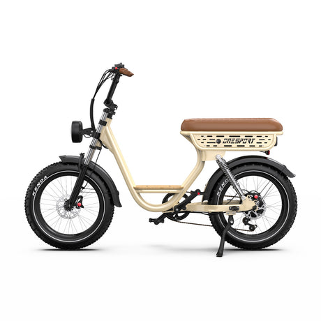 ONESPORT W77 20" Retro-Elektro-Fahrrad 500W Motor 48V 18Ah Batterie