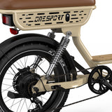 ONESPORT W77 20" Retro-Elektro-Fahrrad 500W Motor 48V 18Ah Batterie